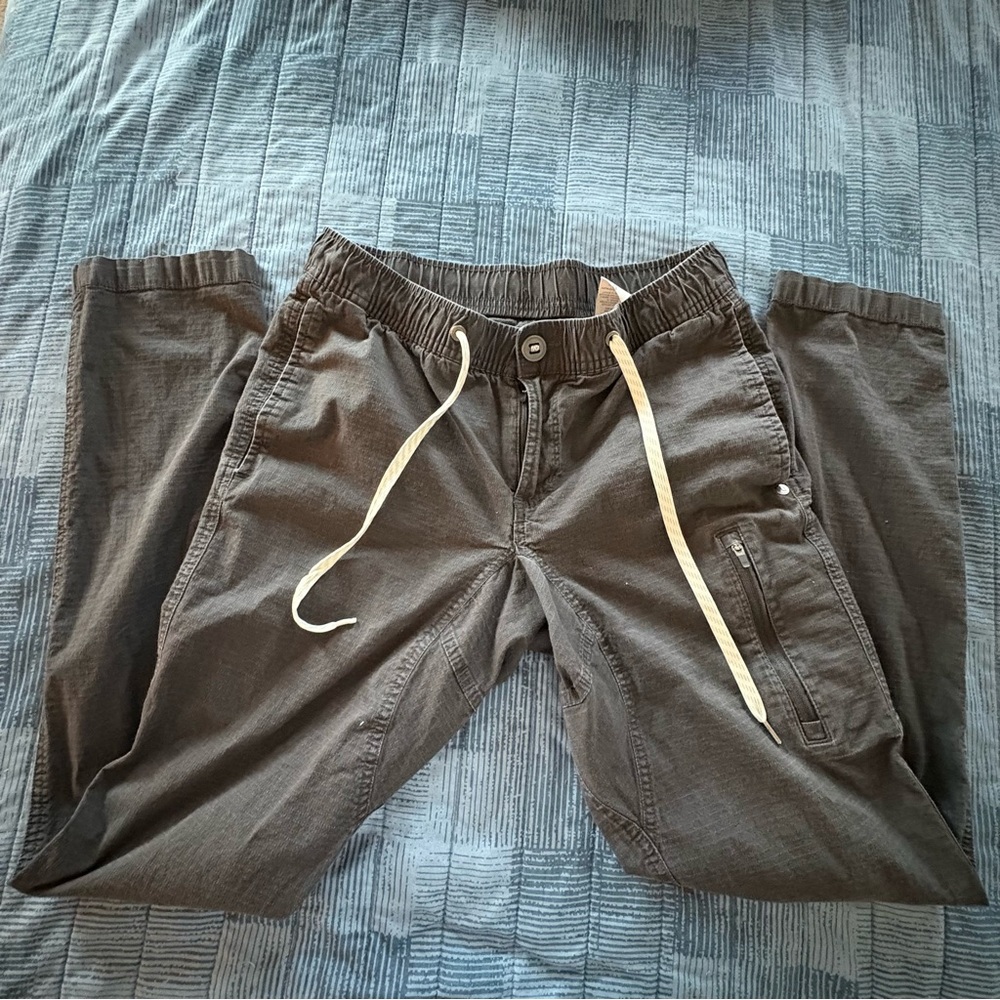 VUORI Mens Ripstop Climber Pants Size Small Hiking Outdoors Gorpcore Drawstring